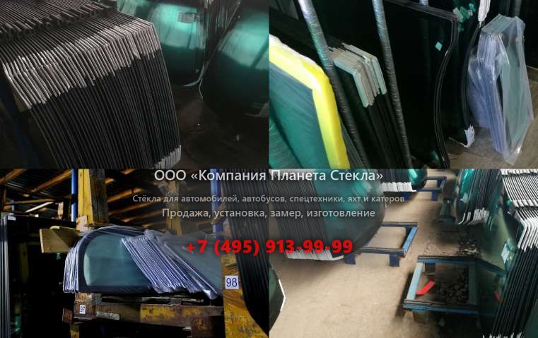 Стекло правое кузовное для JCB 8045 ZTS