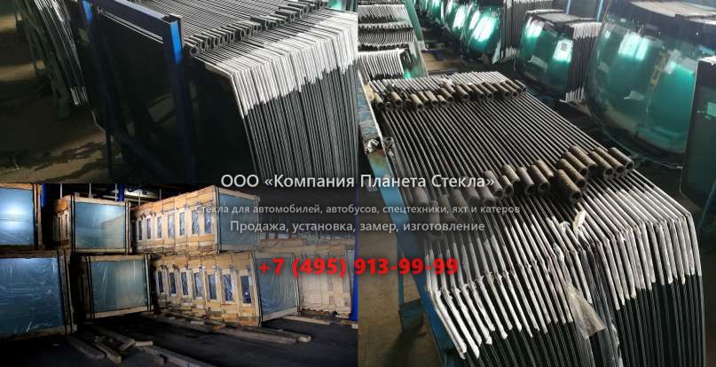 Стекло правое кузовное для JCB 540-200