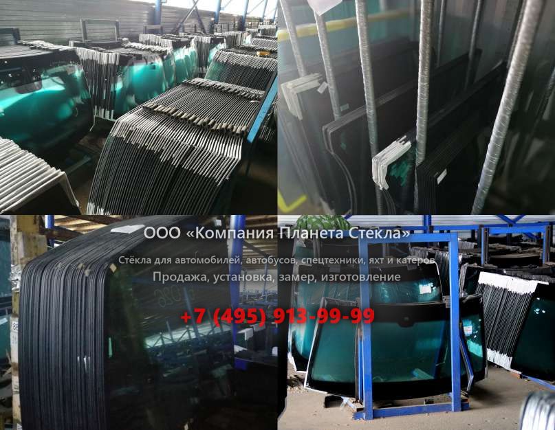 Левое стекло для Doosan DL300