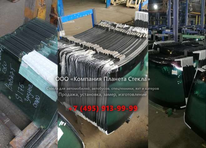 Правое стекло для Doosan DX340LCA