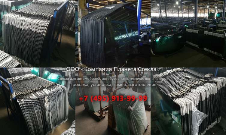 Стекло правое дверное нижнее для Volvo L70B