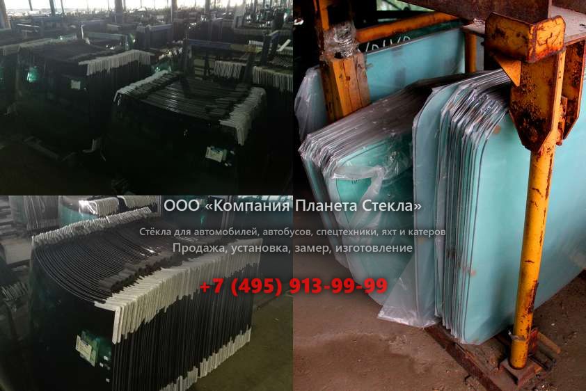 Лобовое стекло на John Deere 770C II