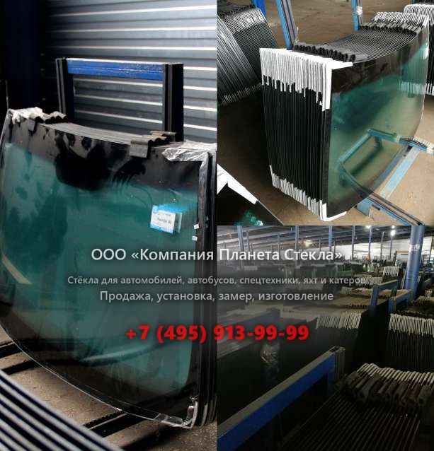Стекло левое кузовное для Case CX350B