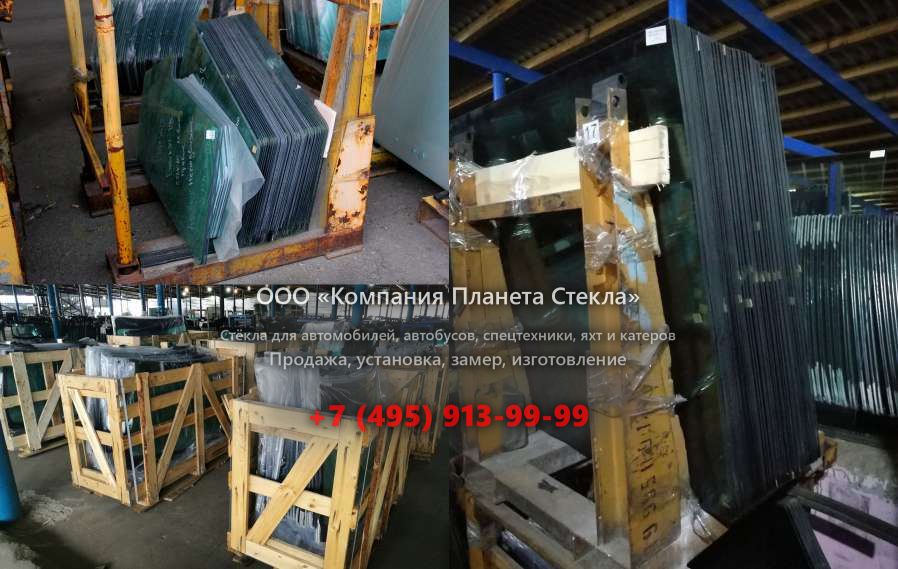 Левое стекло для Doosan Mega 250-V