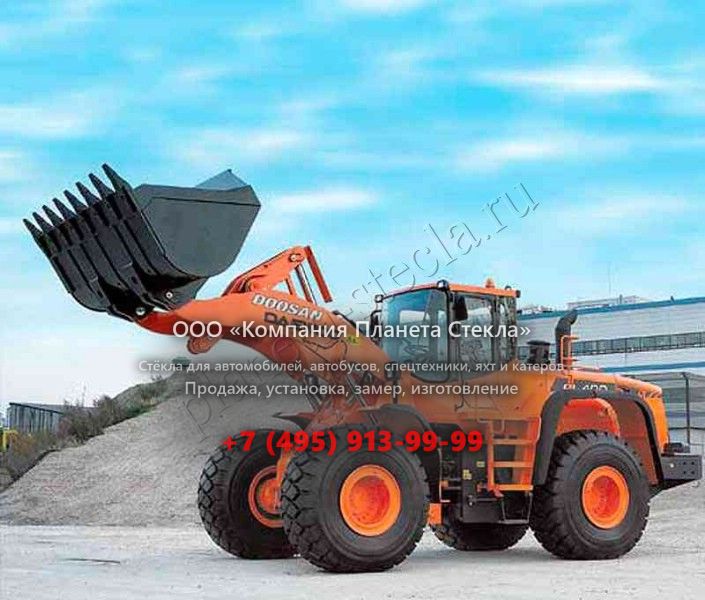 Стекло для Doosan MEGA (Фронтальный погрузчик) Стекло для Doosan MEGA (Фронтальный погрузчик)