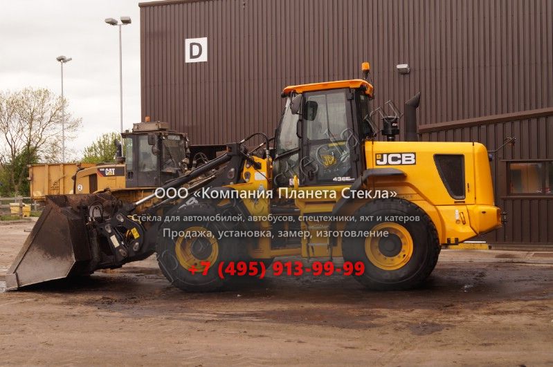 Стекло для JCB 436EHT (Фронтальный погрузчик) Стекло для JCB 436EHT (Фронтальный погрузчик)