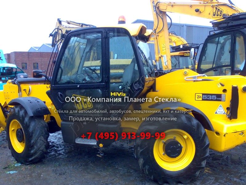 Стекло для JCB 535-140 (Телескопический погрузчик) Стекло для JCB 535-140 (Телескопический погрузчик)