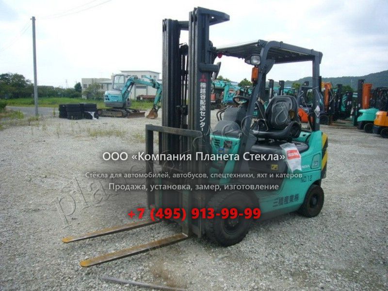 Стекло для Mitsubishi FG15D (Вилочный автопогрузчик)
