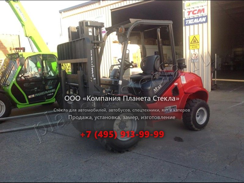 Стекло для Mitsubishi Maximal FD25 (Вилочный автопогрузчик)