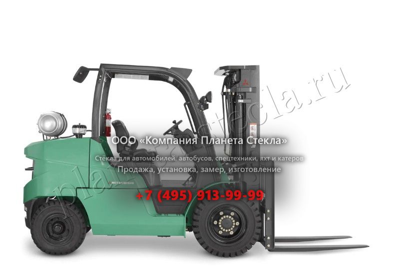 Стекло для Mitsubishi FG15 (Вилочный автопогрузчик) Стекло для Mitsubishi FG15 (Вилочный автопогрузчик)