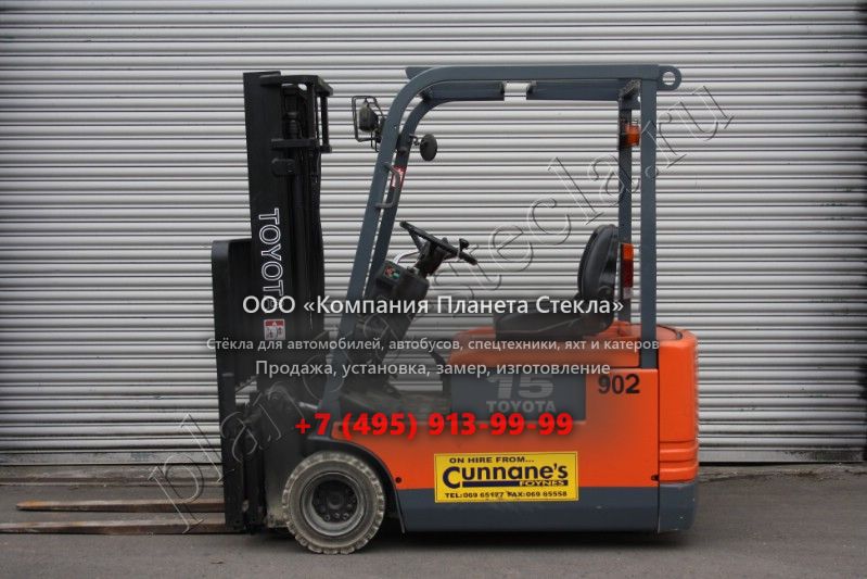 Стекло для Toyota 5FBE15 (Вилочный электропогрузчик) Стекло для Toyota 5FBE15 (Вилочный электропогрузчик)