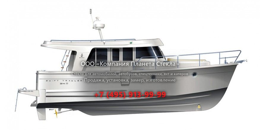 Стекло для моторная яхта с хардтопом, траулер Beneteau Swift Trawler 34S