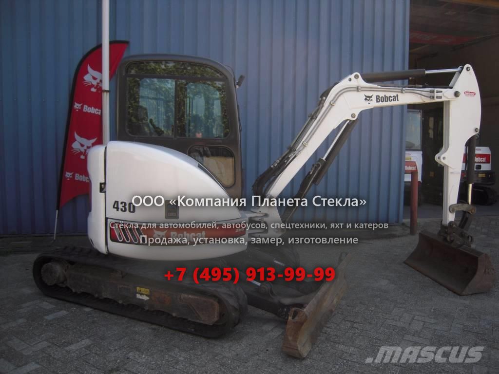 Стекло для гусеничных мини-экскаваторов Bobcat 430ZHS