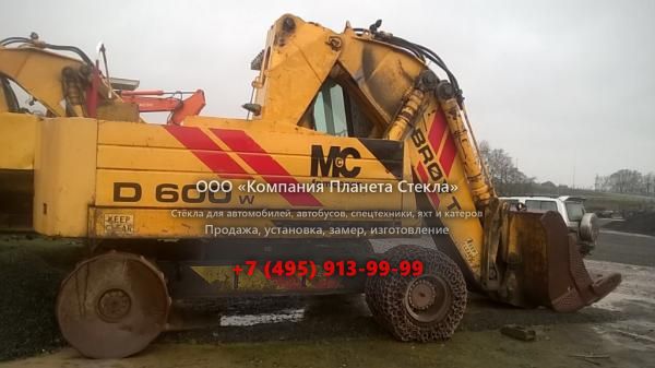 Стекло для колёсных экскаваторов Broyt D 600 W