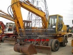 Стекло для колёсных экскаваторов Case 688 P