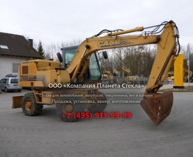 Стекло для колёсных экскаваторов Case 788 PL Plus