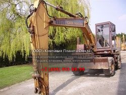 Стекло для колёсных экскаваторов Case 888 P2AL