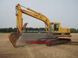Стекло для гусеничных экскаваторов Caterpillar 213B LC