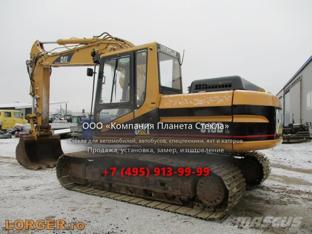 Стекло для гусеничных экскаваторов Caterpillar 318B L