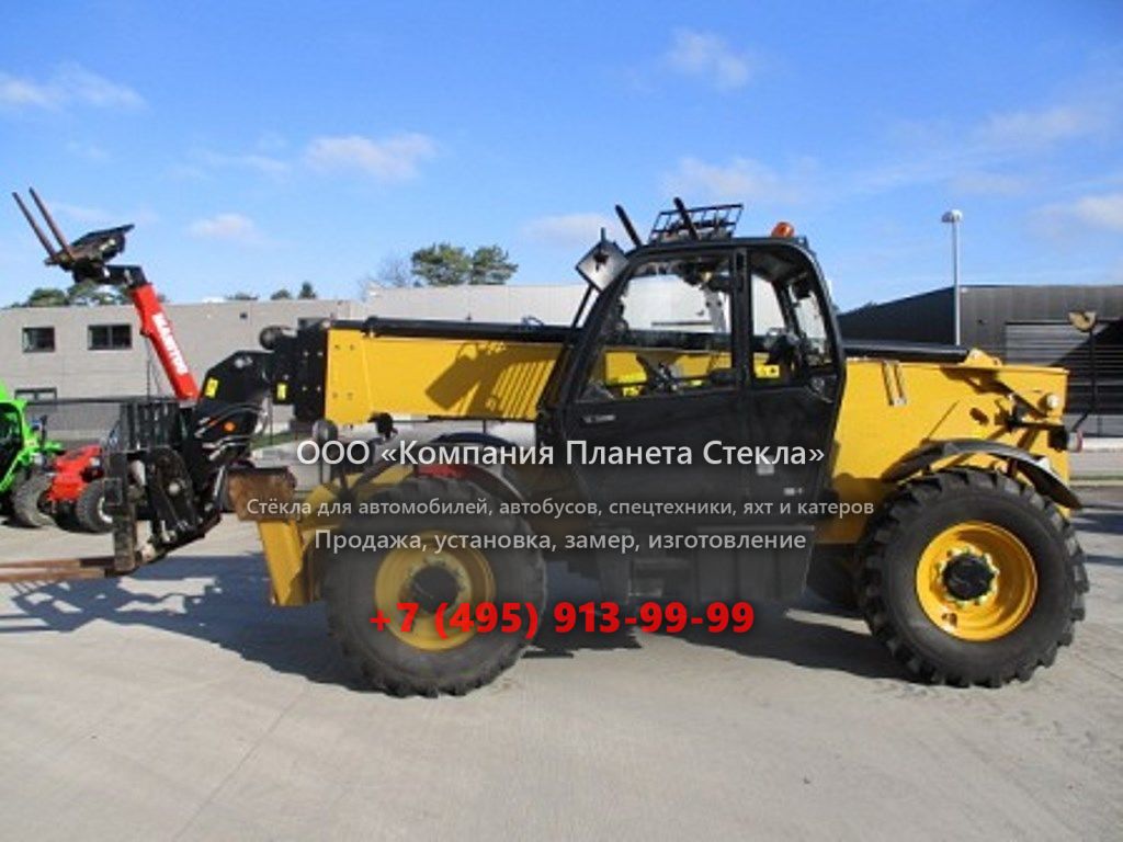 Стекло для телескопических погрузчиков Caterpillar TH417C