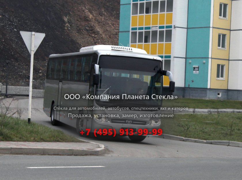 Стекло для туристический автобус Daewoo BX-212