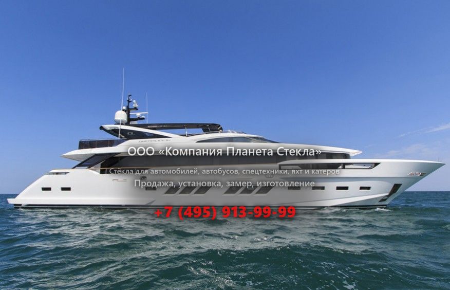 Стекло для моторная яхта с флайбриджем DL  Dreamline Dreamline 34