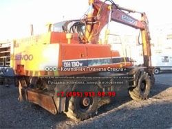 Стекло для колёсных экскаваторов Doosan Daewoo DH130W