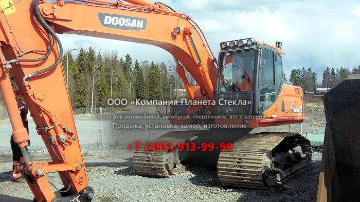 Стекло для гусеничных экскаваторов Doosan DH130