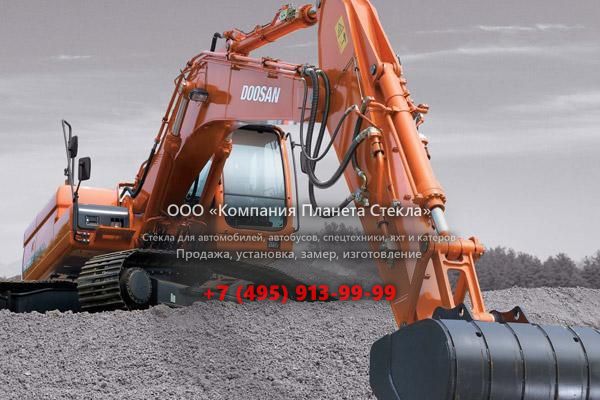 Стекло для гусеничных экскаваторов Doosan DX255LC SLR