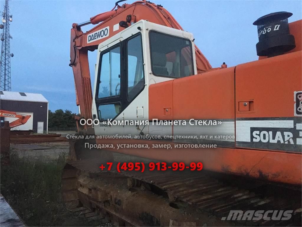 Стекло для гусеничных экскаваторов Doosan SOLAR 330III