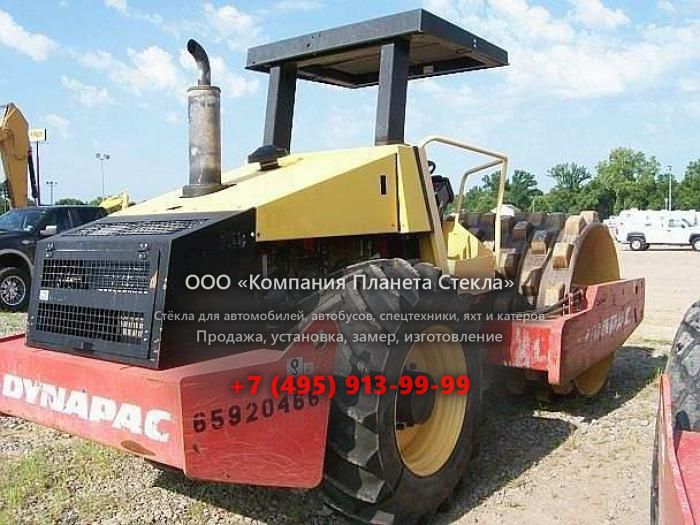 Стекло для грунтовых катков Dynapac CA600PD