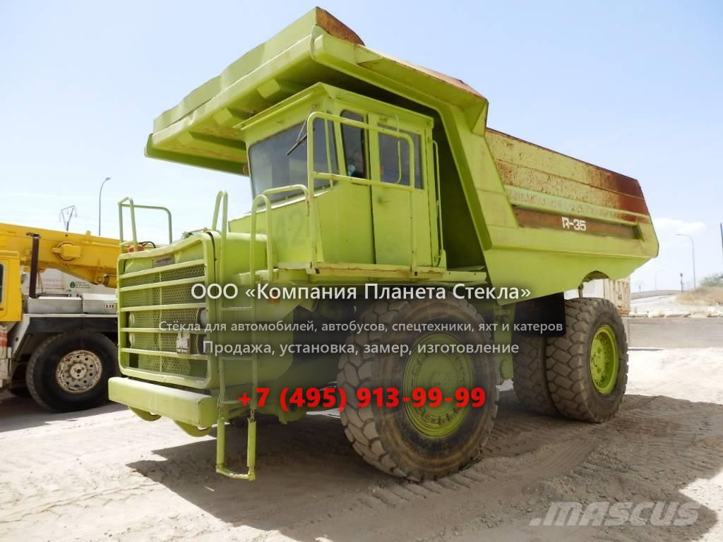 Стекло для карьерных самосвалов Euclid R35