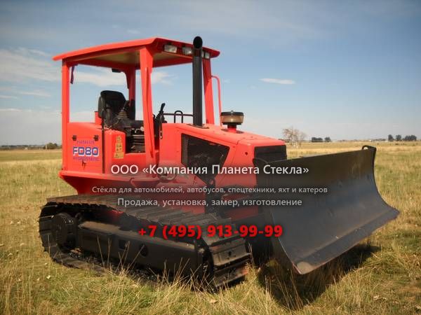 Стекло для гусеничных бульдозеров Fiatallis FD80 LGP