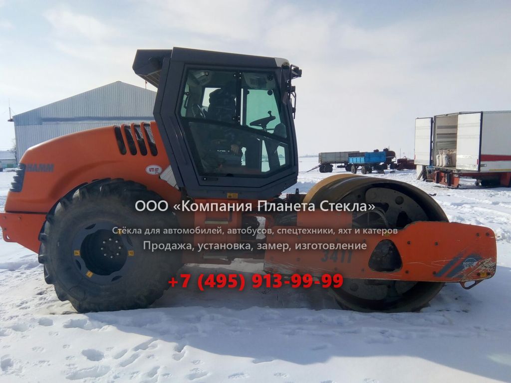 Стекло для грунтовых катков Hamm 3411