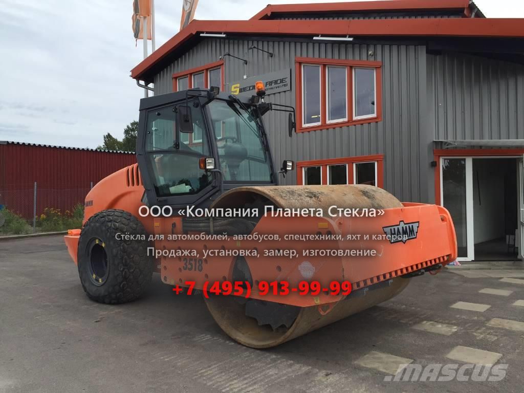 Стекло для грунтовых катков Hamm 3518 HT P