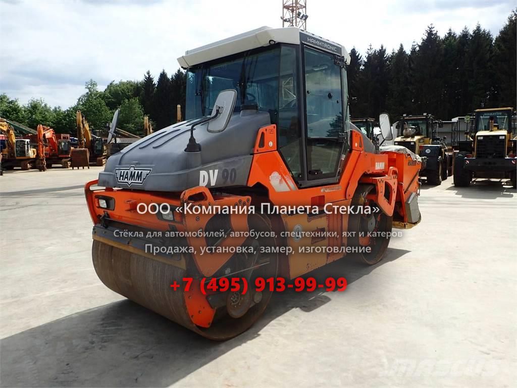 Стекло для комбинированных катков Hamm DV 90 TO