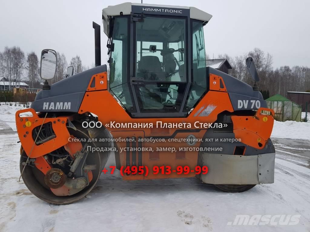 Стекло для гладковальцовых катков Hamm HD 70