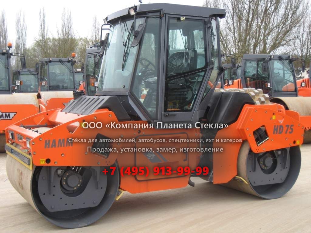 Стекло для гладковальцовых катков Hamm HD 75.4 ASC