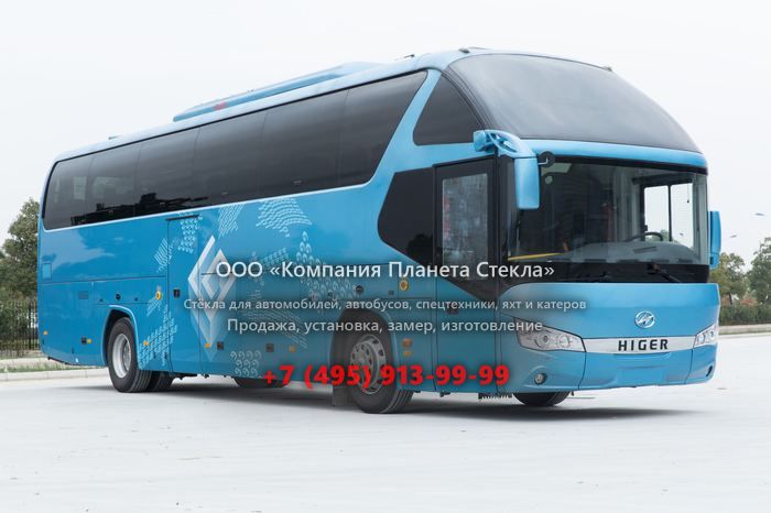 Стекло для туристический автобус Higer KLQ 6122