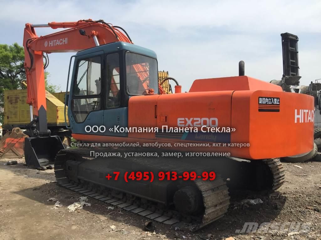 Стекло для гусеничных экскаваторов Hitachi EX200-6