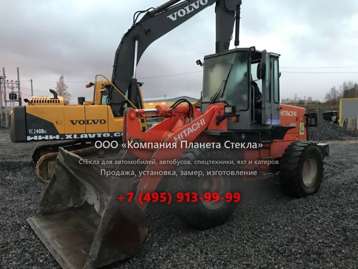 Стекло для колёсных погрузчиков Hitachi LX 110