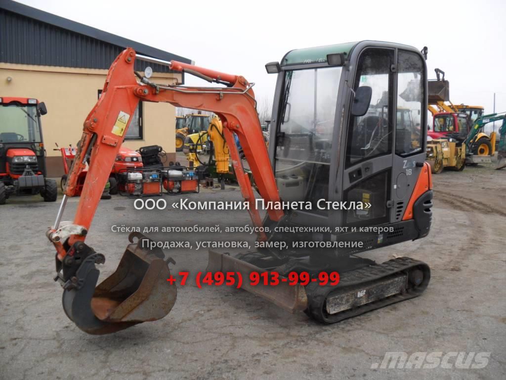 Стекло для гусеничных мини-экскаваторов Hitachi ZAXIS 18