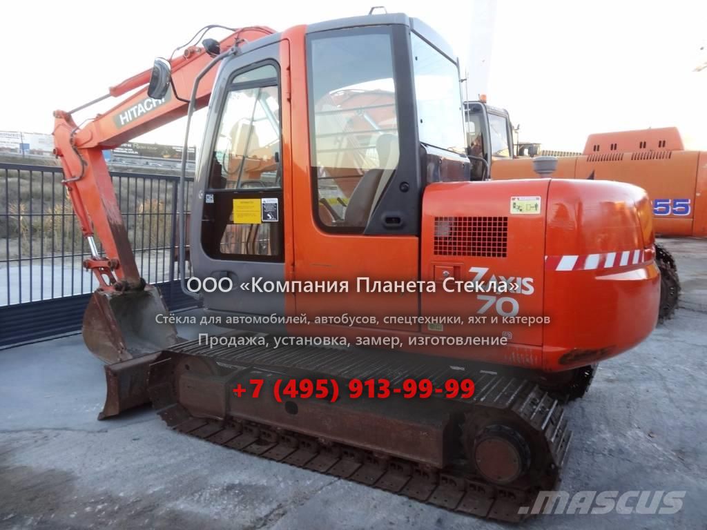 Стекло для гусеничных мини-экскаваторов Hitachi ZAXIS 70