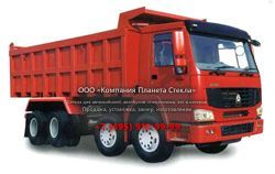 Стекло для самосвалов Howo ZZ3317M3267W