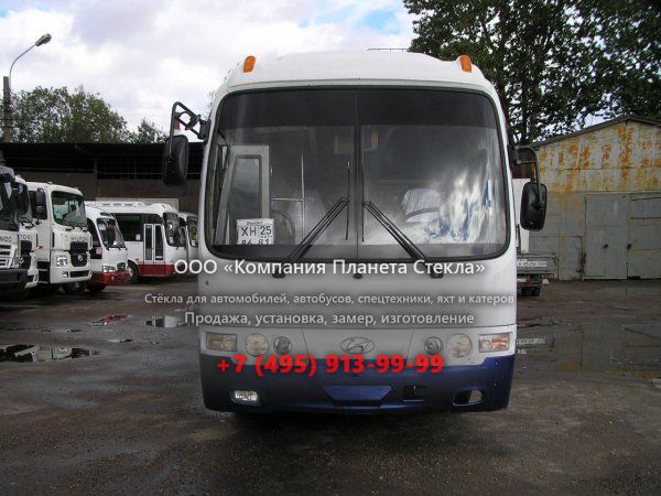 Стекло для междугородних автобусы Hyundai Aero Town D6DA22