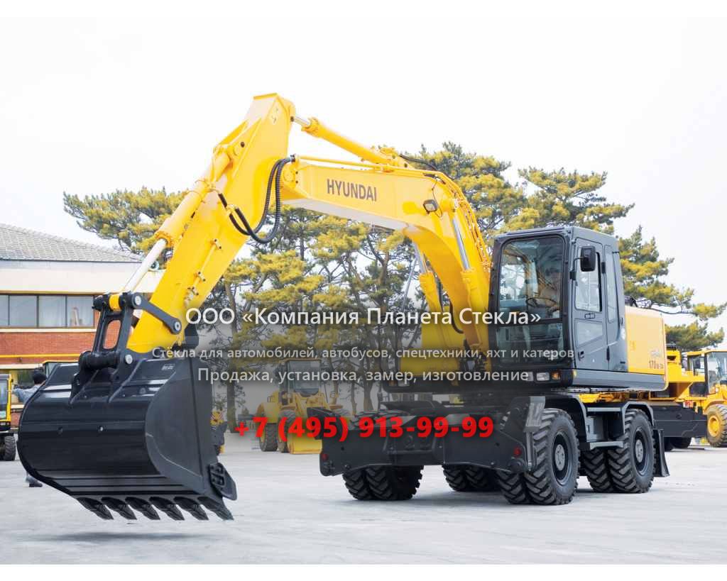 Стекло для колёсных экскаваторов Hyundai R170W-7