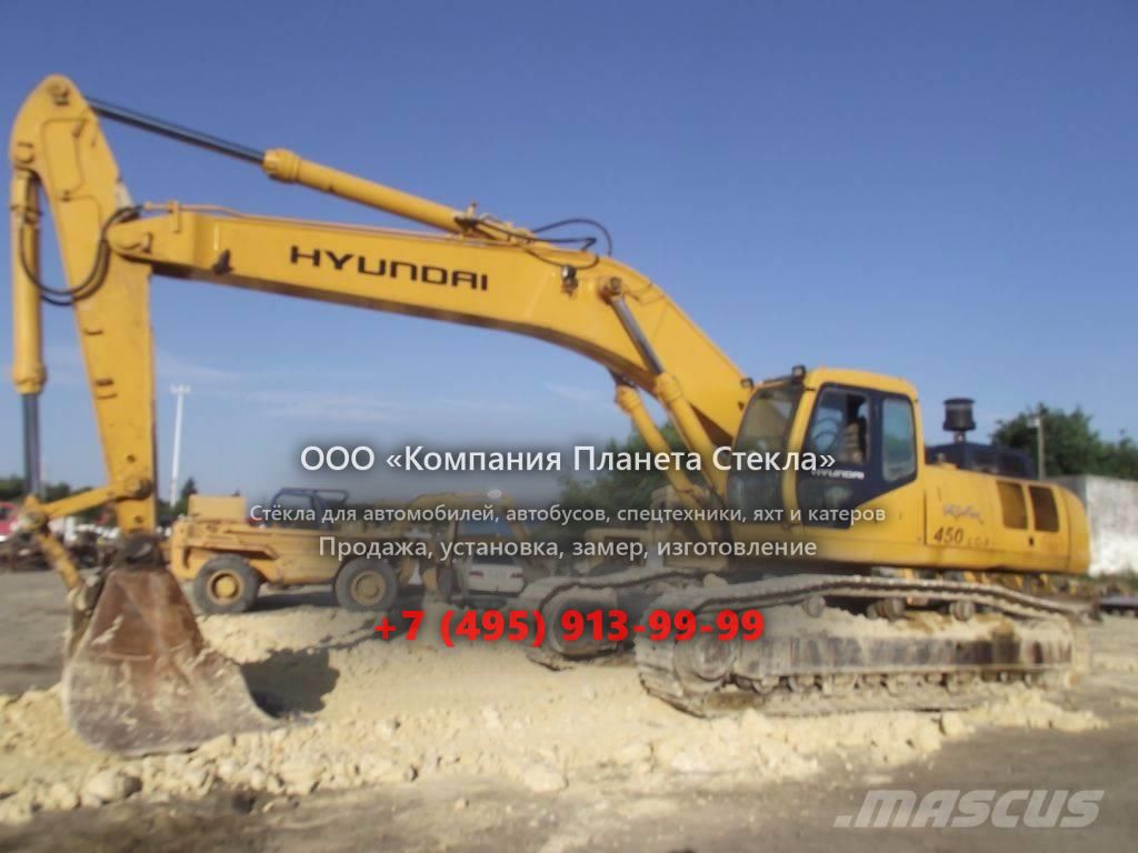 Стекло для гусеничных экскаваторов Hyundai R 450-3