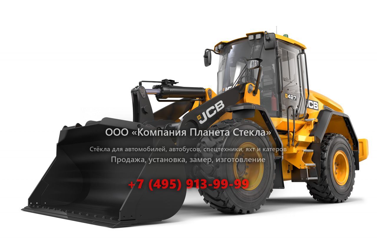 Стекло для фронтальных погрузчиков JCB 446 ZX