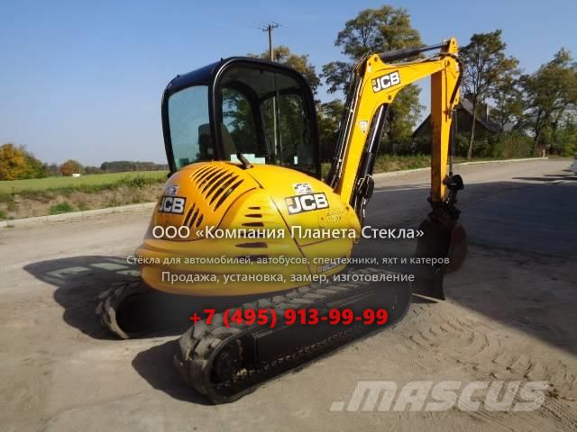 Стекло для гусеничных мини-экскаваторов JCB 8065 RTS