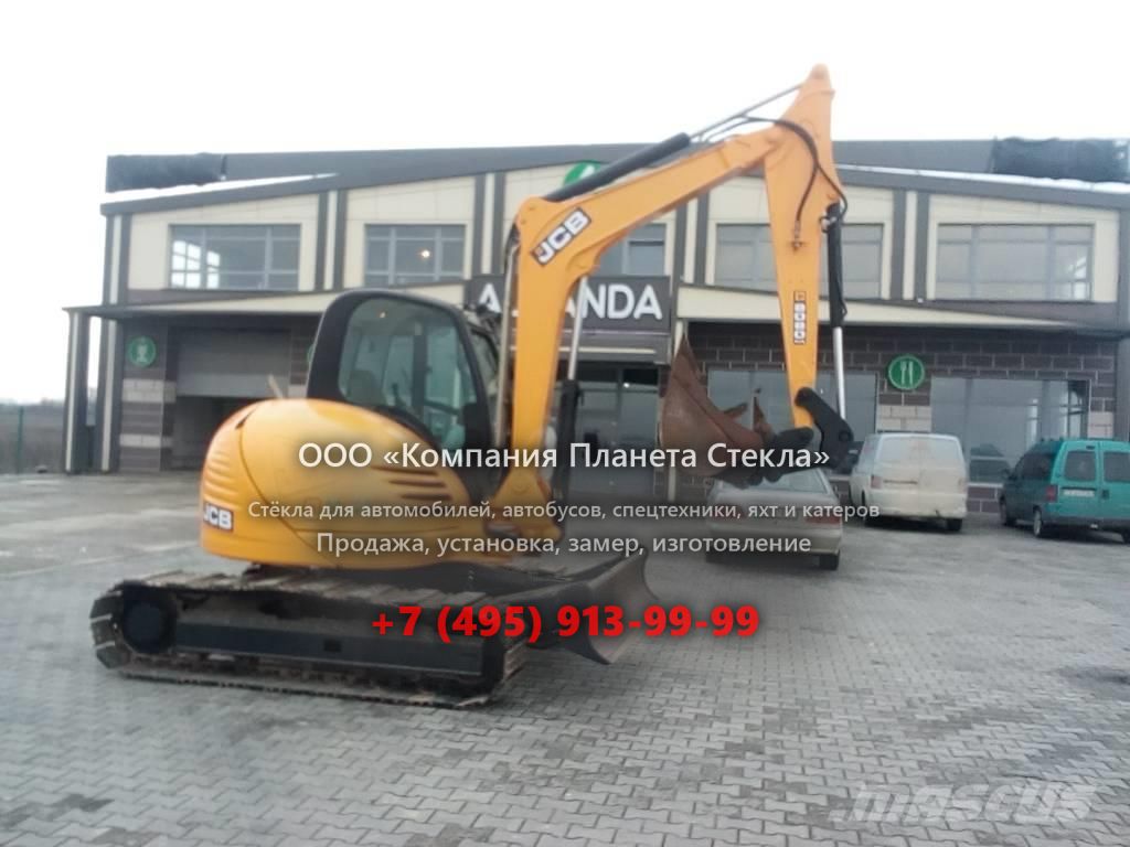 Стекло для гусеничных экскаваторов JCB 8080